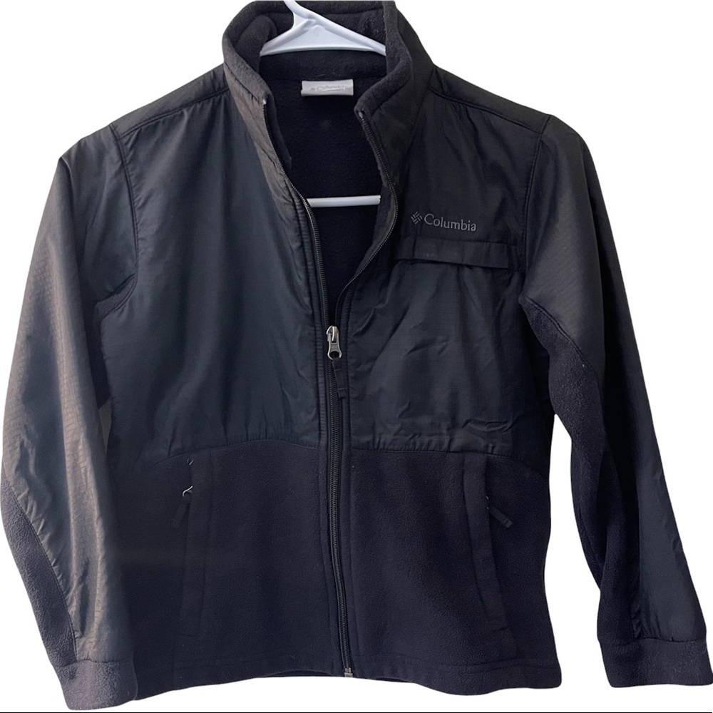 Columbia boys coat lined Interior size small 8